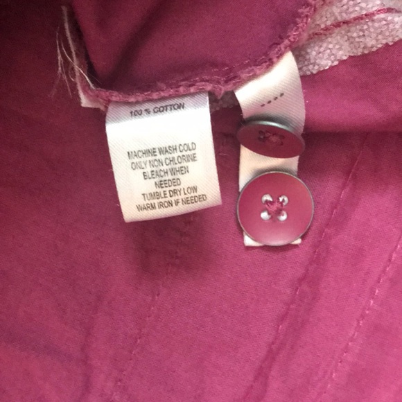 Ann Taylor LOFT Plum Color Cotton Capri Pants - Picture 6 of 8